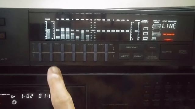 Test Akai Equalizer model EA - A7 смотреть онлайн