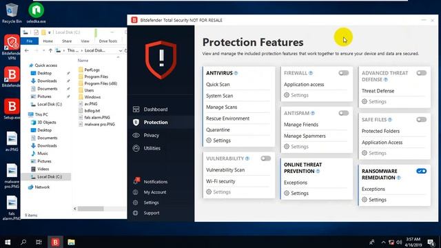 bitdefender 2019(ransomware remediation) vs ransomware смотреть онлайн