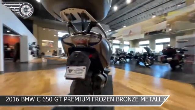 2016 BMW C 650 Gt Premium Frozen Bronze Metallic U315721TR смотреть онлайн