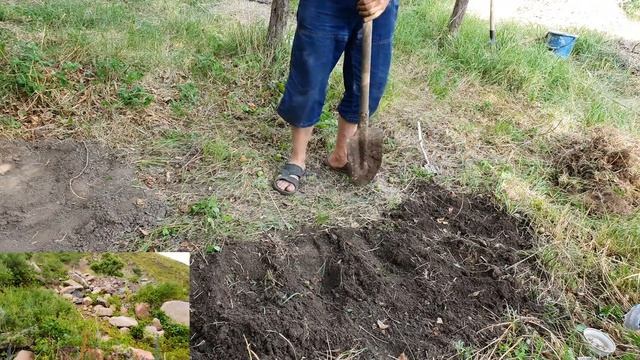 Лопатой начинаю копать землю смотреть онлайн