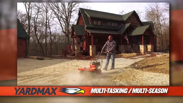 Features & Benefits of the YARDMAX Power Sweeper смотреть онлайн