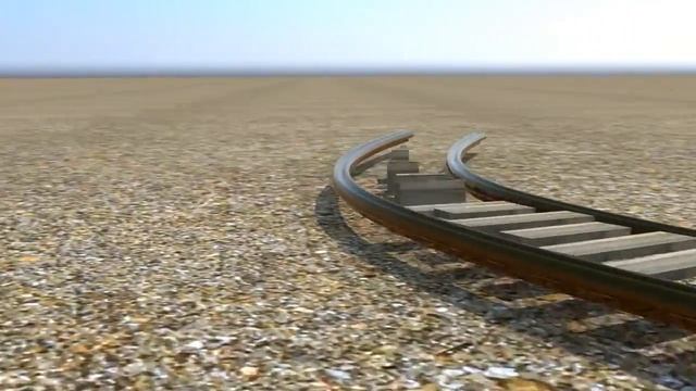 3ds max - Procedual Rails Animation Test смотреть онлайн