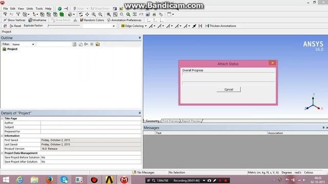 Ansys Structural Analysis Example смотреть онлайн