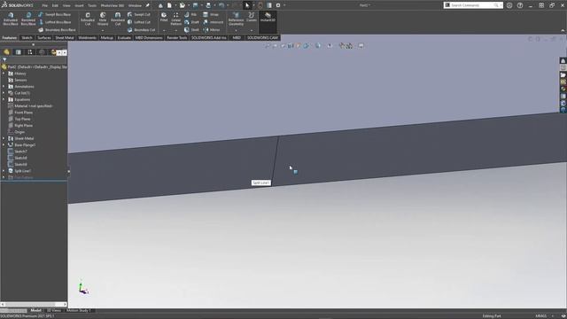 Solidworks Sheet Metal [Base-flange,Edge-Flange] смотреть онлайн
