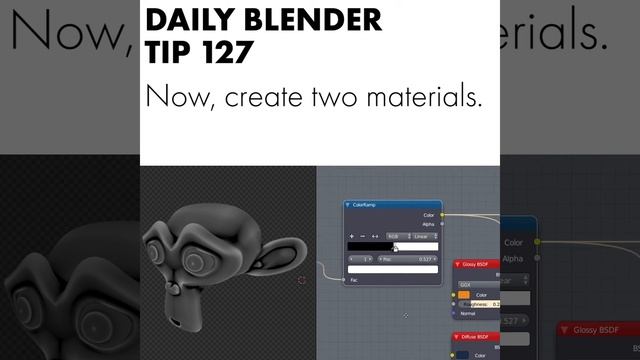 Daily Blender Tip 127 - Material Basics: Pointiness смотреть онлайн