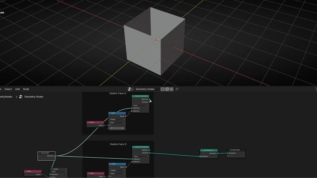 How to SELECT FACES to Apply any Action in Blender - Geometry Nodes смотреть онлайн