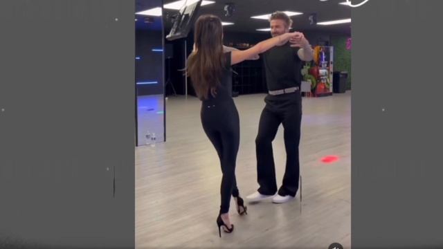 Victoria & David Beckham Go Salsa Dancing