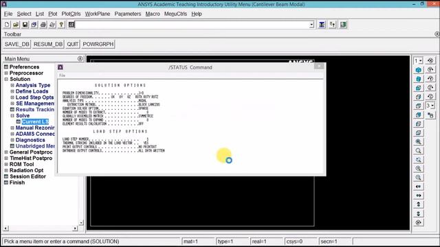 Modal Analysis of Cantilever Beam- ANSYS with Validation смотреть онлайн