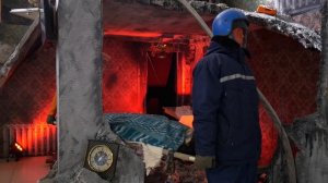 Выставка пожарно-спасательной службы Новосибирской области
