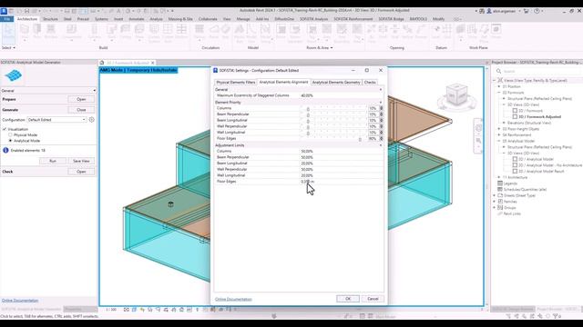 RC Building in Revit 5 – Automatic Generation of the Analytical Model смотреть онлайн