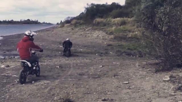 Падение на мотоцикле Irbis 125 ушёл в ад