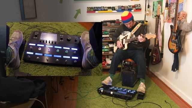 Line 6 | Nick Reinhart Helix and HX Effects Performance | “Improv B” смотреть онлайн
