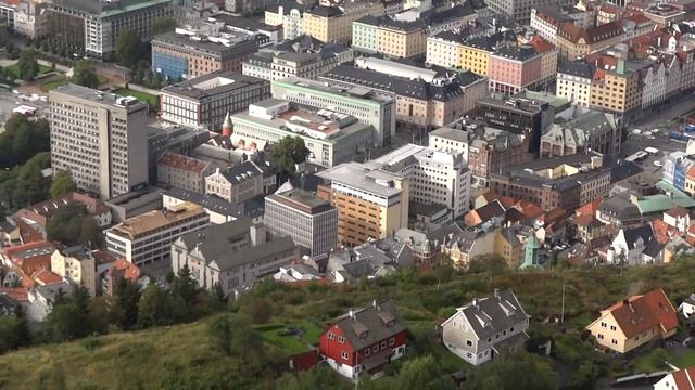 Норвегия. Берген. Смотровая площадка. 2011г. смотреть онлайн