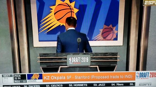 The suns draft KZ okpala at #32 смотреть онлайн