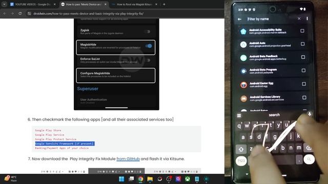 How to Pass Play Integrity and SafetyNet via Magisk Kitsune смотреть онлайн