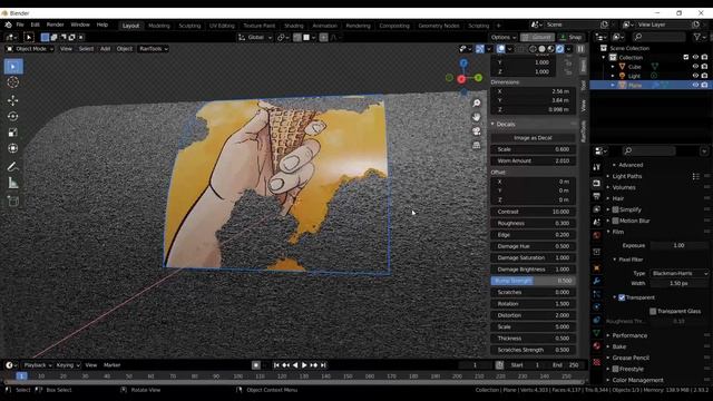 Realistic Worn Effects + Free Addon | Free Script Sundays E01 | Import As Decal | Free Blender Addo смотреть онлайн