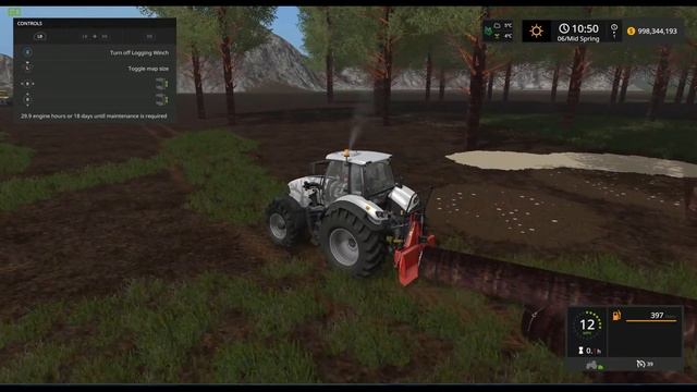 Farming simulator 17 | The Pro Contest Winch Mod! смотреть онлайн