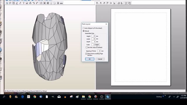 Springtrap Progress- Meshmixer and Pepakura Tutorial смотреть онлайн