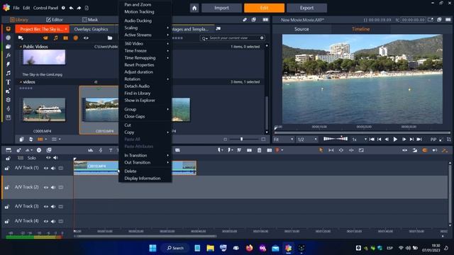 Cómo separar audio de video pinnacle studio 26 - How to detach audio from video pinnacle studio 26 смотреть онлайн