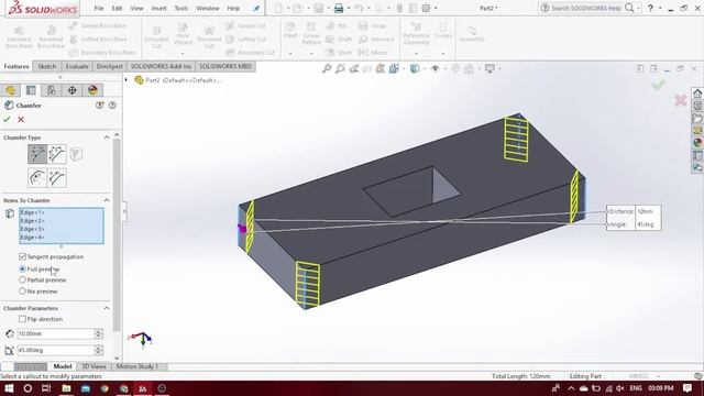 Master Fillet and Chamfer in Solidworks - 2024 Ultimate Tutorial! смотреть онлайн