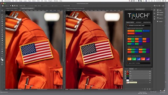 Touch7 Vs Press Profile for Image Separation смотреть онлайн