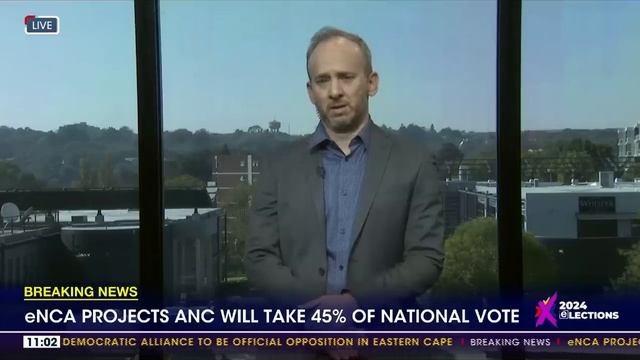 eNCA projects ANC will take 45% of national vote смотреть онлайн
