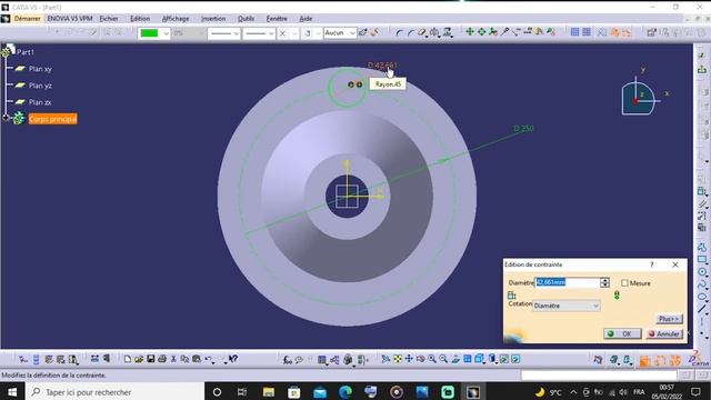 Pièce 16 catia v5 смотреть онлайн