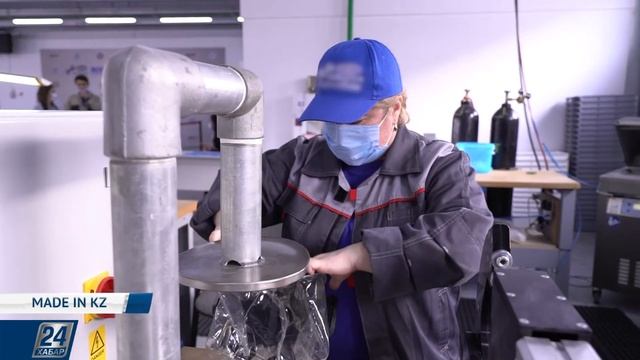 Производство спасательных капюшонов | Made in KZ смотреть онлайн