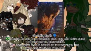 MV kaijus react to Godzilla Earth + ...