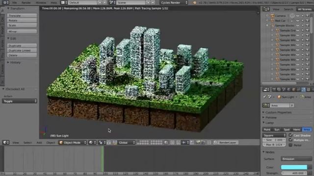 Low Poly City - I Totally Suck At Blender смотреть онлайн