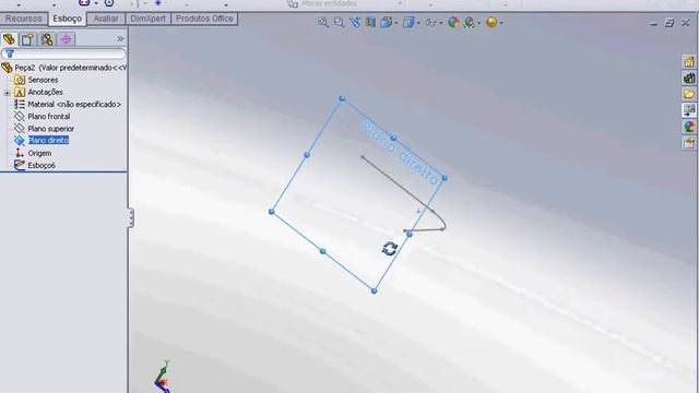 Sweep (varredura) Solidworks 2010 смотреть онлайн