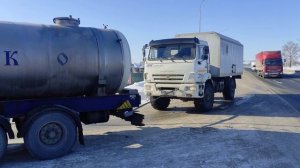 Спасательная операция. Вытаскиваем КамАЗ КамАЗом