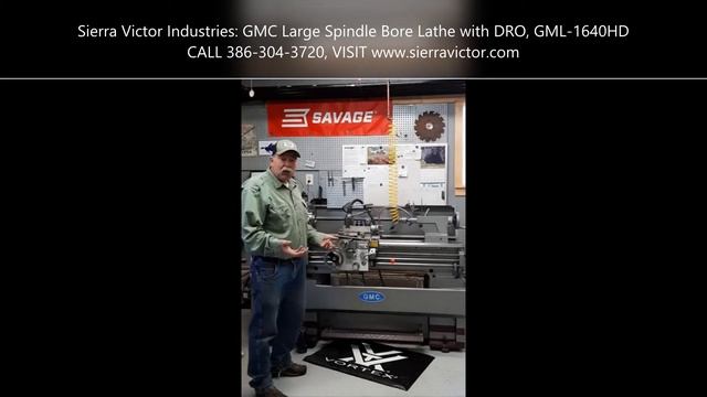 Sierra Victor Machinery: GMC GML-1640HD Lathe Gunsmithing Review смотреть онлайн