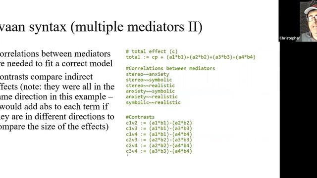 Mediation IV: Multiple Mediators смотреть онлайн