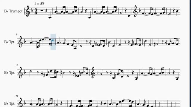 Trumpet Sheet Music: How to play Requiem for the Brigadier General (Fullmetal Alchemist Brotherhood смотреть онлайн