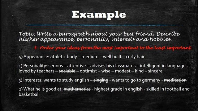 Writing (How To Write A Paragraph)