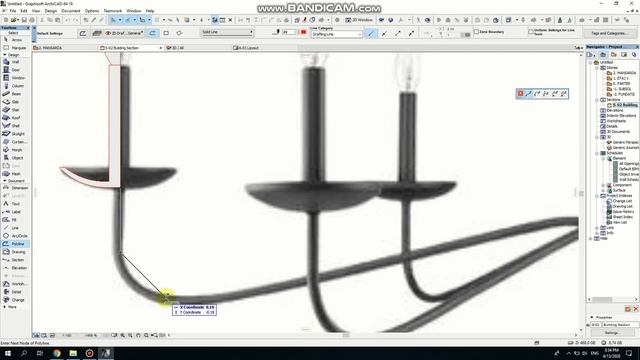 Archicad tutorial : how to make a metal chandelier смотреть онлайн