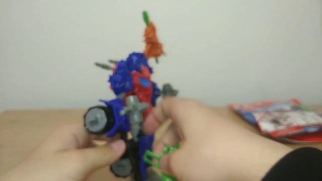 Toys KO Oversised Transformers Prime Beast Hunter Construct Bots Optimus Prime смотреть онлайн