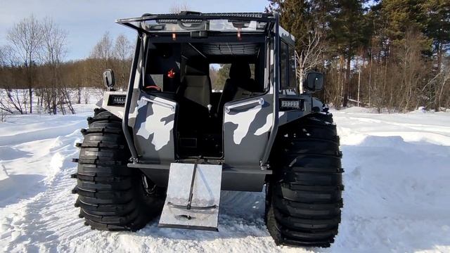 Вездеход ВЕДУН. Катаемся на новом вездеходе!!! смотреть онлайн