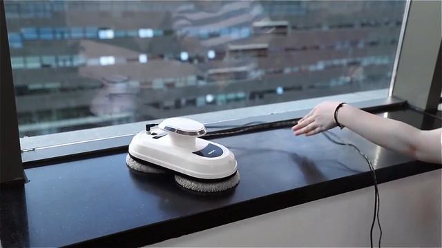 Robot vacuum cleaner window cleaning robot window cleaner electric glass смотреть онлайн