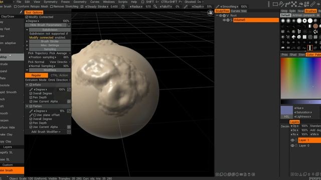 Custom Brushes - Sculpt Room - Intro to 3D Coat - 20 смотреть онлайн