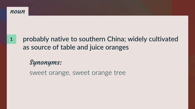Citrus sinensis | meaning of Citrus sinensis смотреть онлайн