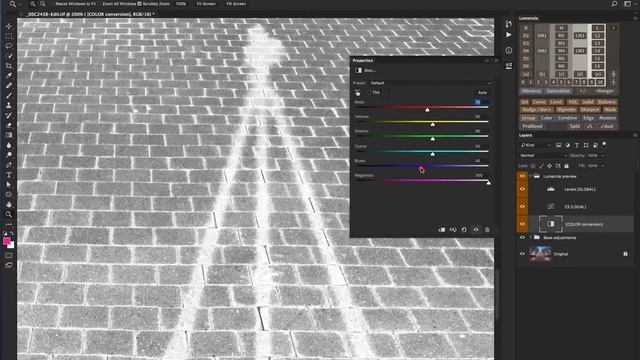 How to Remove a Shadow with Custom Luminosity Masks in Lumenzia смотреть онлайн