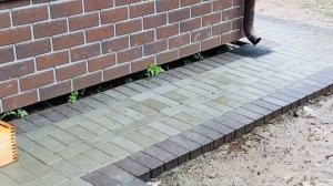 Тротуарная плитка «Брусчатка» 200х100х60 мм,  результат работы