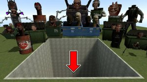 БОСС БАНДЫ СКИБИДИ В ТУАЛЕТЕ В ГИГАНТСКОЙ ЯМЕ