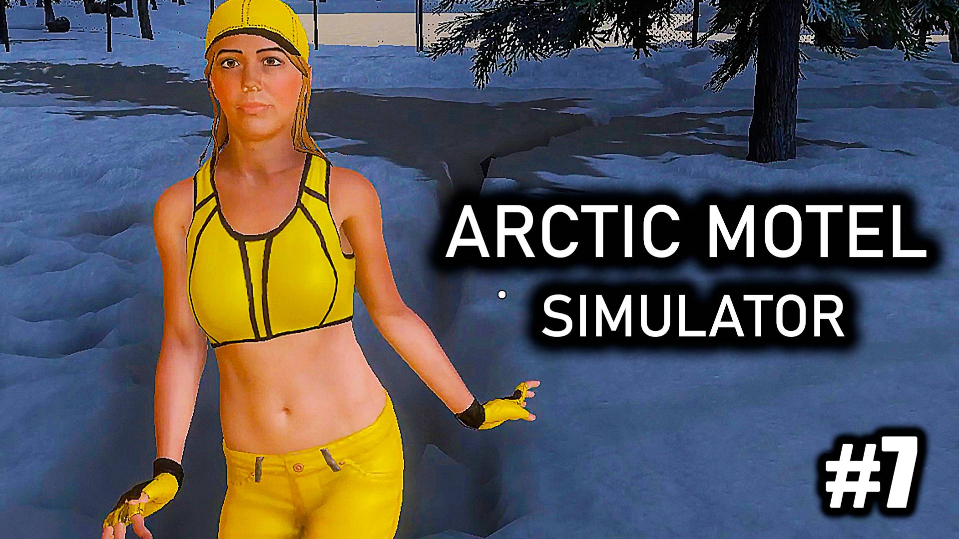 Теперь у нас есть сауна ► Arctic Motel Simulator  #7