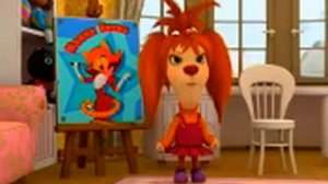 Вырезанный фрагмент из "Барбоскиных" с жуткой песней. Эфир Россия 1, от 06.11.2013