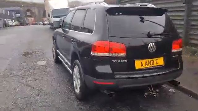 Breaking Volkswagen Touareg 7L 3.0 TDI BKS Engine смотреть онлайн