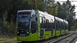 Трамвай Чижик на 59 маршруте Петербурга