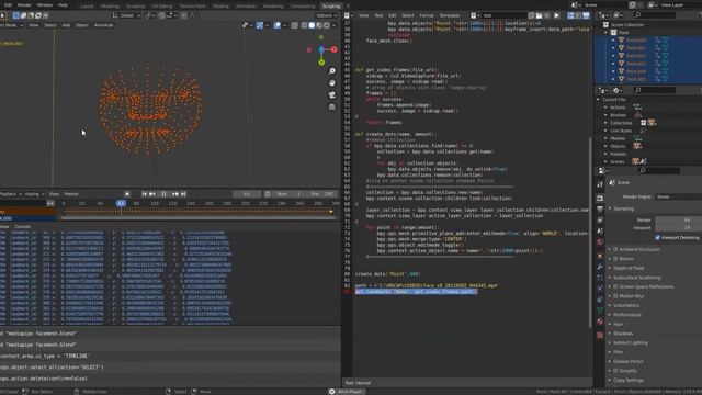 Blender mocap_import preview: Face Mocap смотреть онлайн